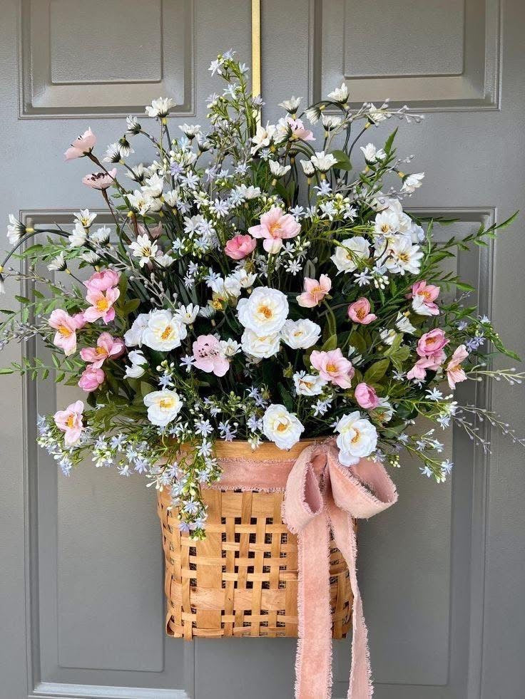 Floral Door Basket Workshop Ticket - April 19th at 2:30pm