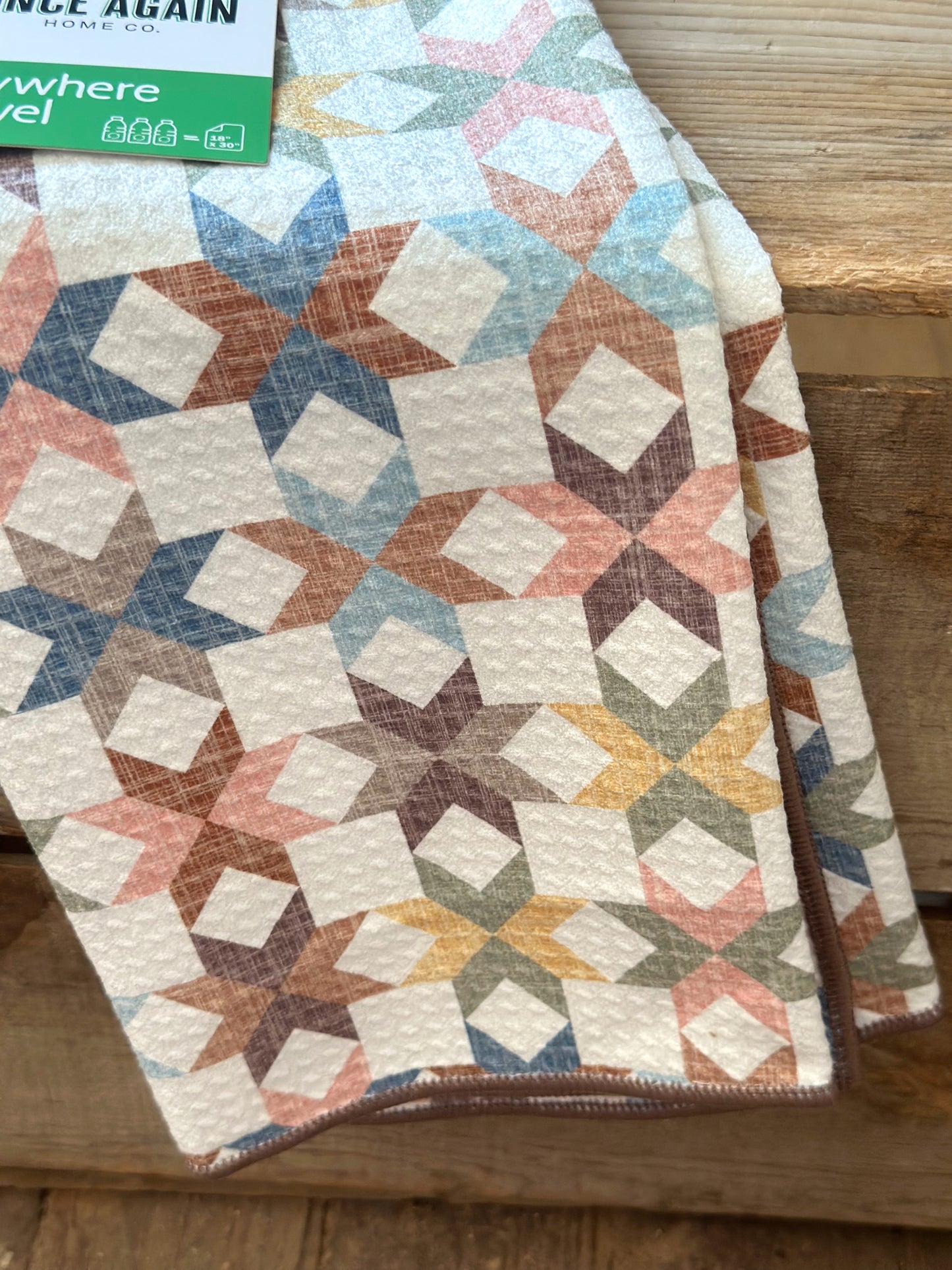 Once Again Anywhere Towel - Geometric