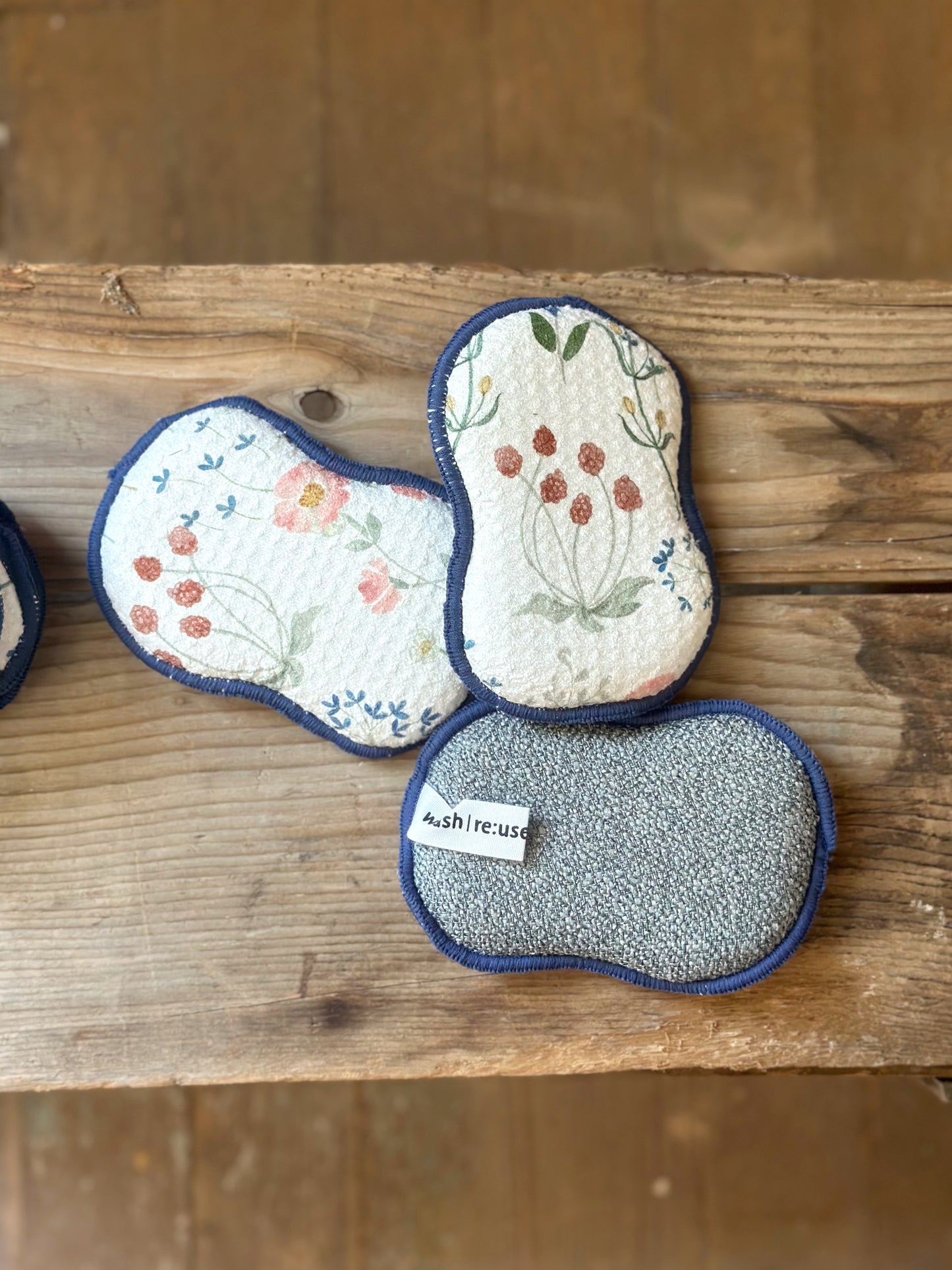 Once Again Reusable Sponge 3-Pack - Floral