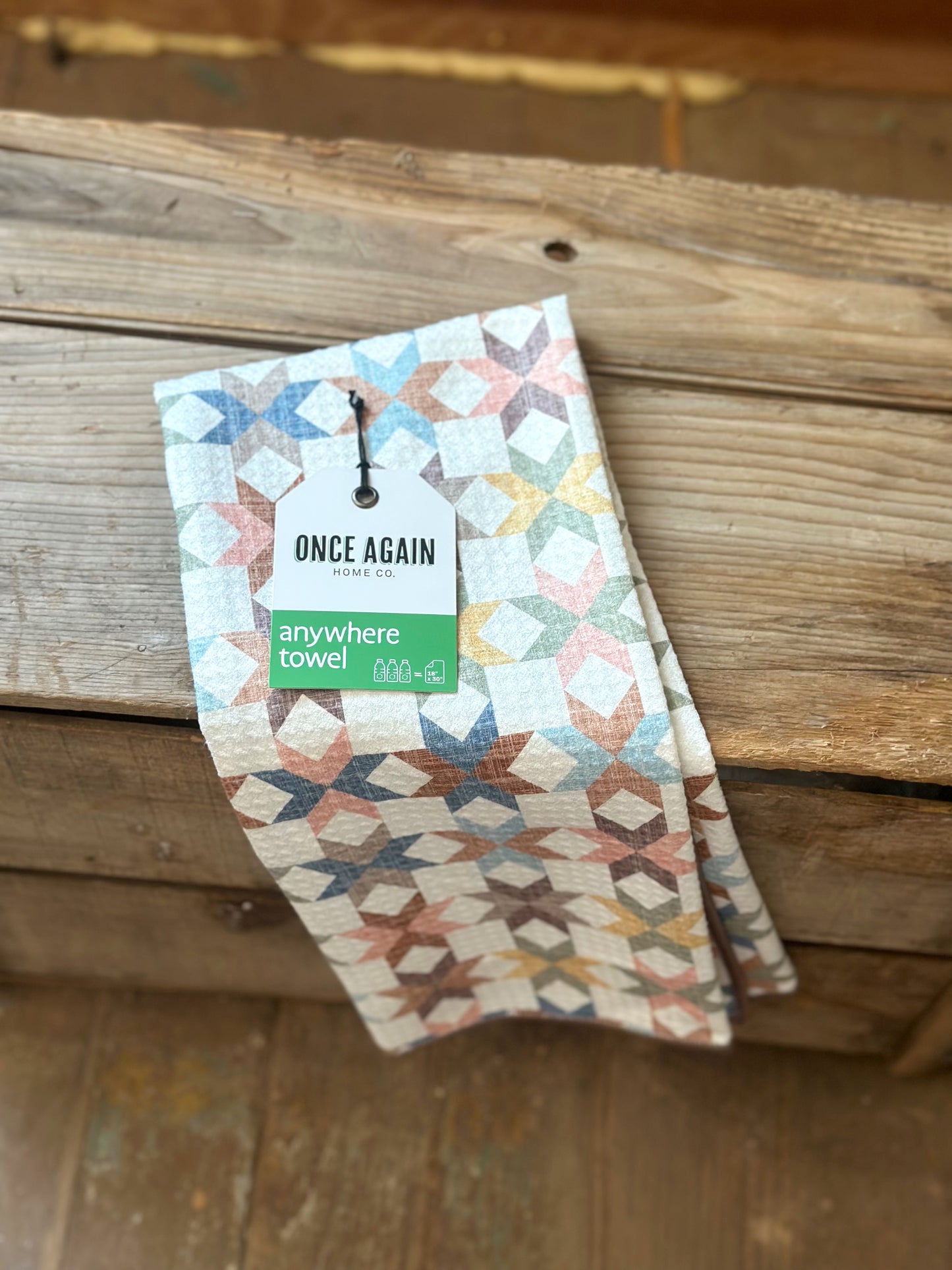 Once Again Anywhere Towel - Geometric