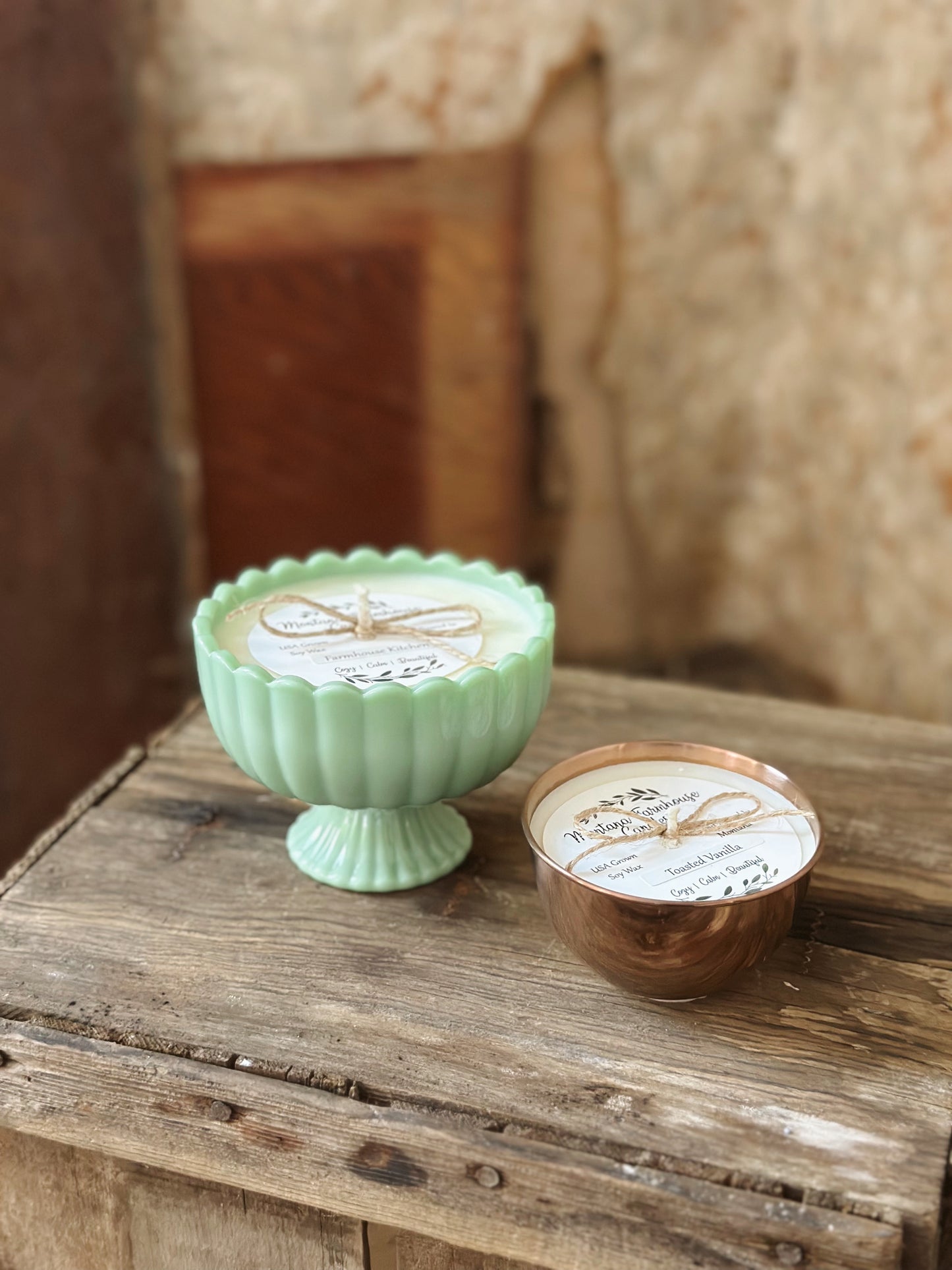 Montana Farmhouse Toasted Vanilla Candle