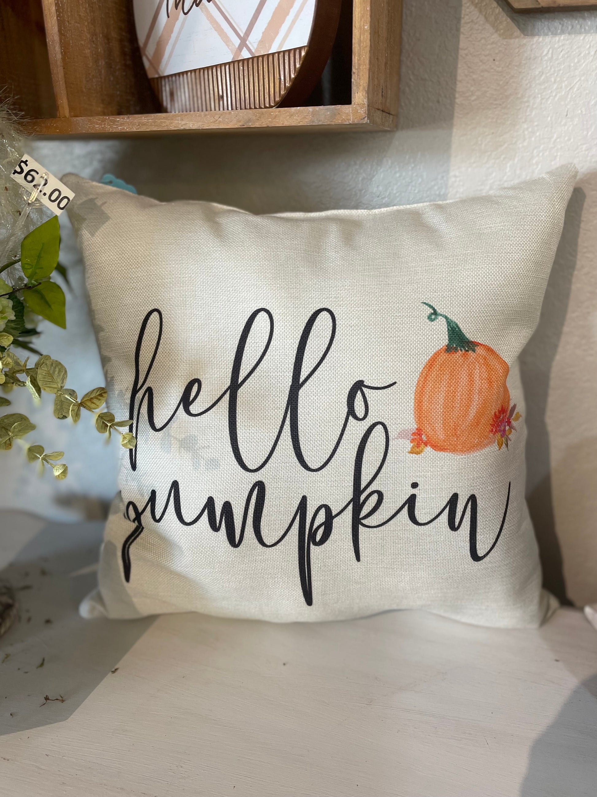 Autumn accent pillows