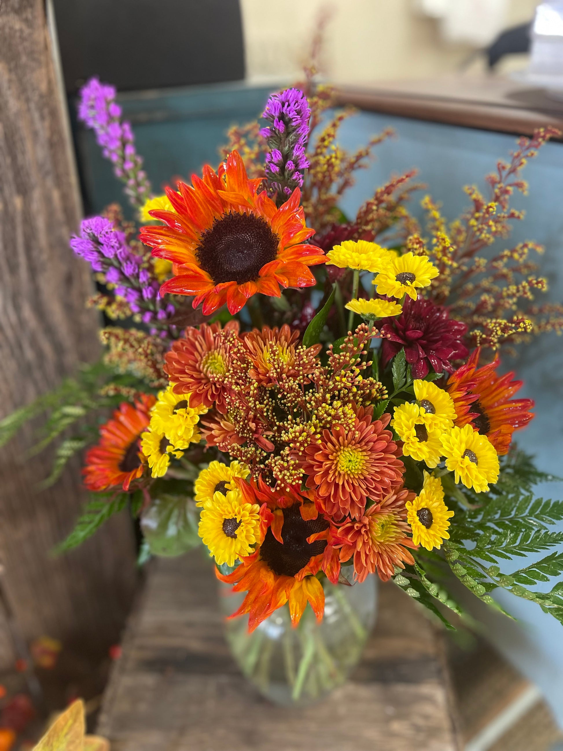 Falling For Sunflowers