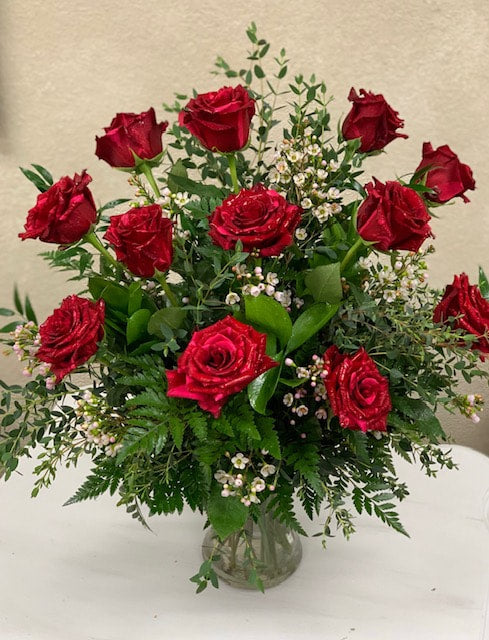 Valentine 1 Dozen Roses